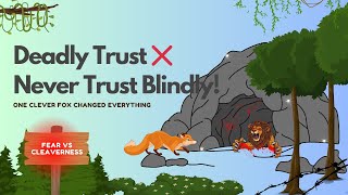 Clever Fox Saves the Jungle Animals | Best Animated Moral Story for Kids