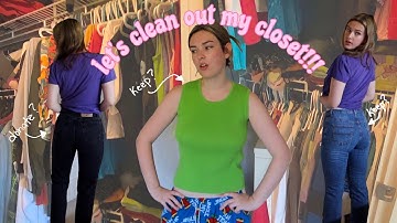 MASSIVE CLOSET CLEAN OUT!!! (deep cleaning my closet and dresser) *part 2*