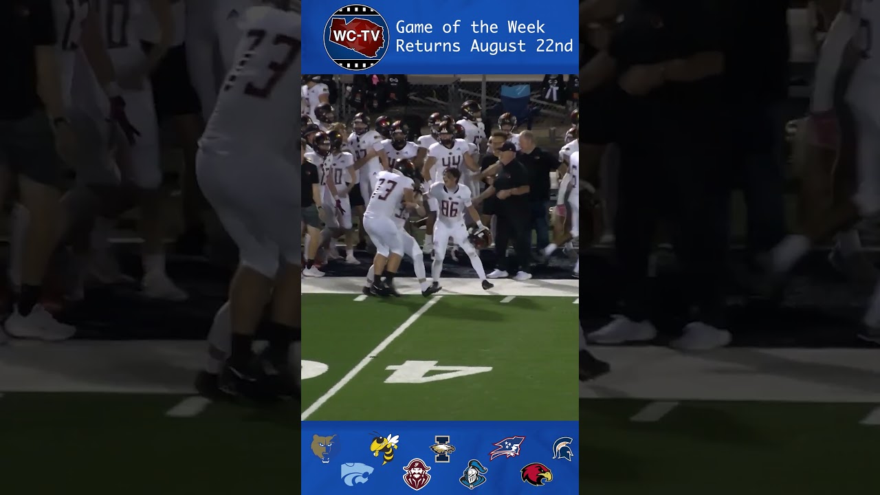 WATCH: WC-TV Football "Game of the Week" Returns!