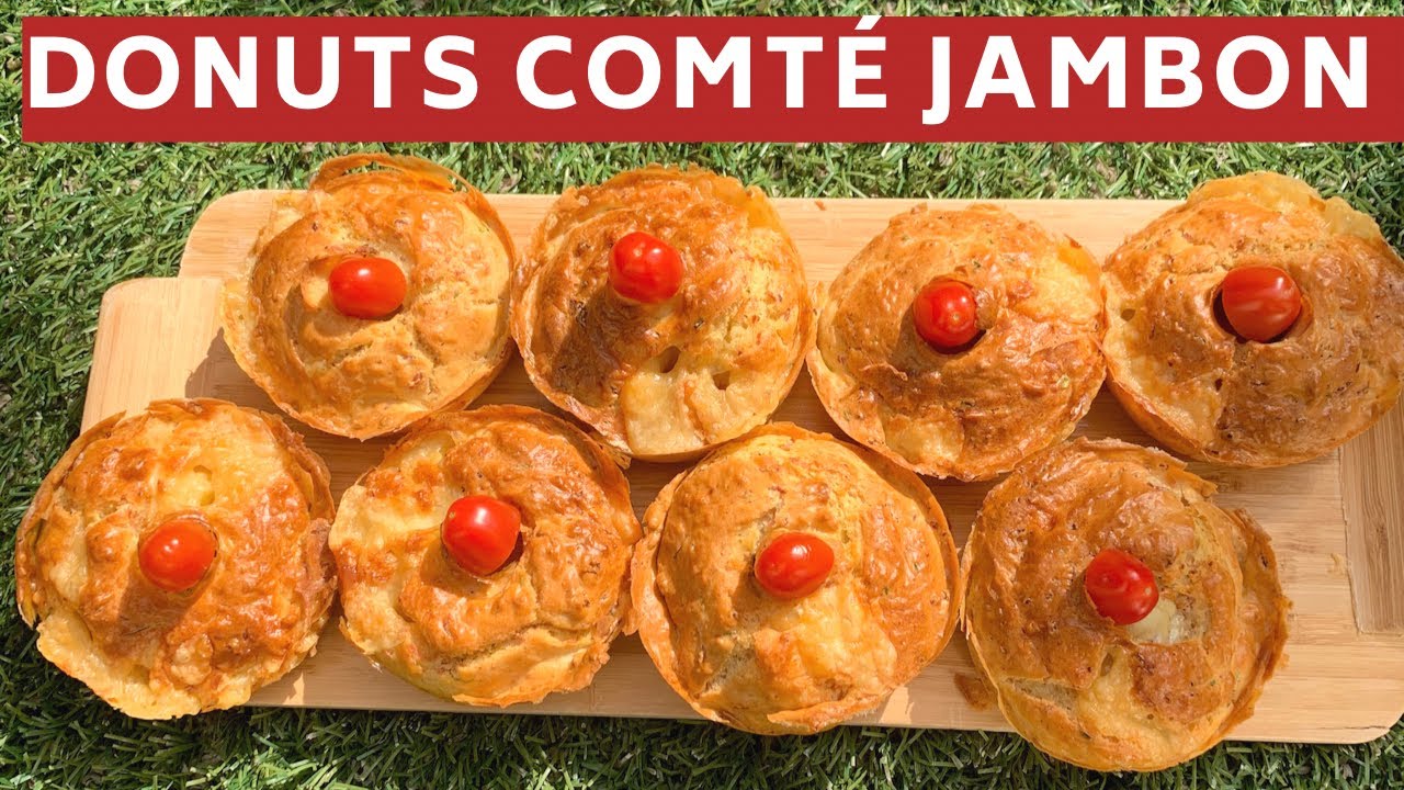 DONUTS COMTÉ JAMBON : l'atelier culinaire Guy Demarle