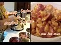 Cheesy Pasta &amp; Smoked Sausage |  One Pan Meal