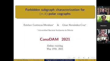 Forbidden subgraph characterization for (∞,k)-polar cographs
