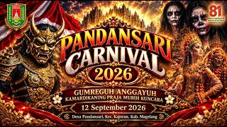 KARNAVAL PANDANSARI DALAM RANGKA HARI JADI KE 226 DESA PANDANSARI, KEC. KAJORAN, KAB. MAGELANG