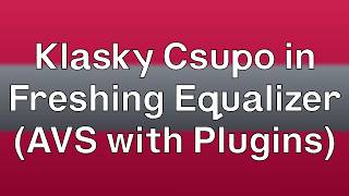 Klasky Csupo in Freshing Equalizer (AVS with Plugins) #videologoediting
