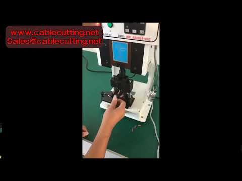1.5T Low Noise Electric Terminal Crimping Machine, Vertical Horizontal Single Grain Crimper