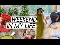 HAPPY WEEKEND IN MY LIFE | strawberry picking, swimsuit haul, “pranking” Aidan, & baking sweets!