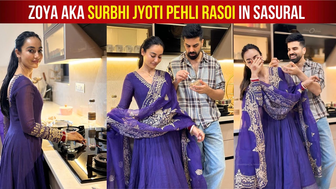 qubool-hai-actress-surbhi-jyoti-pehli-rasoi-in-sasural-and-making