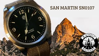 SAN MARTIN SN0107-G4 [Review] - A budget mechanical watch with Tudor Ranger aspirations.