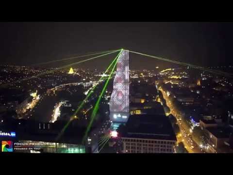 Lazeri.ge | Green Laser Show | The Biltmore Hotel Tbilisi | (video by FOCUS PRODUCTION)
