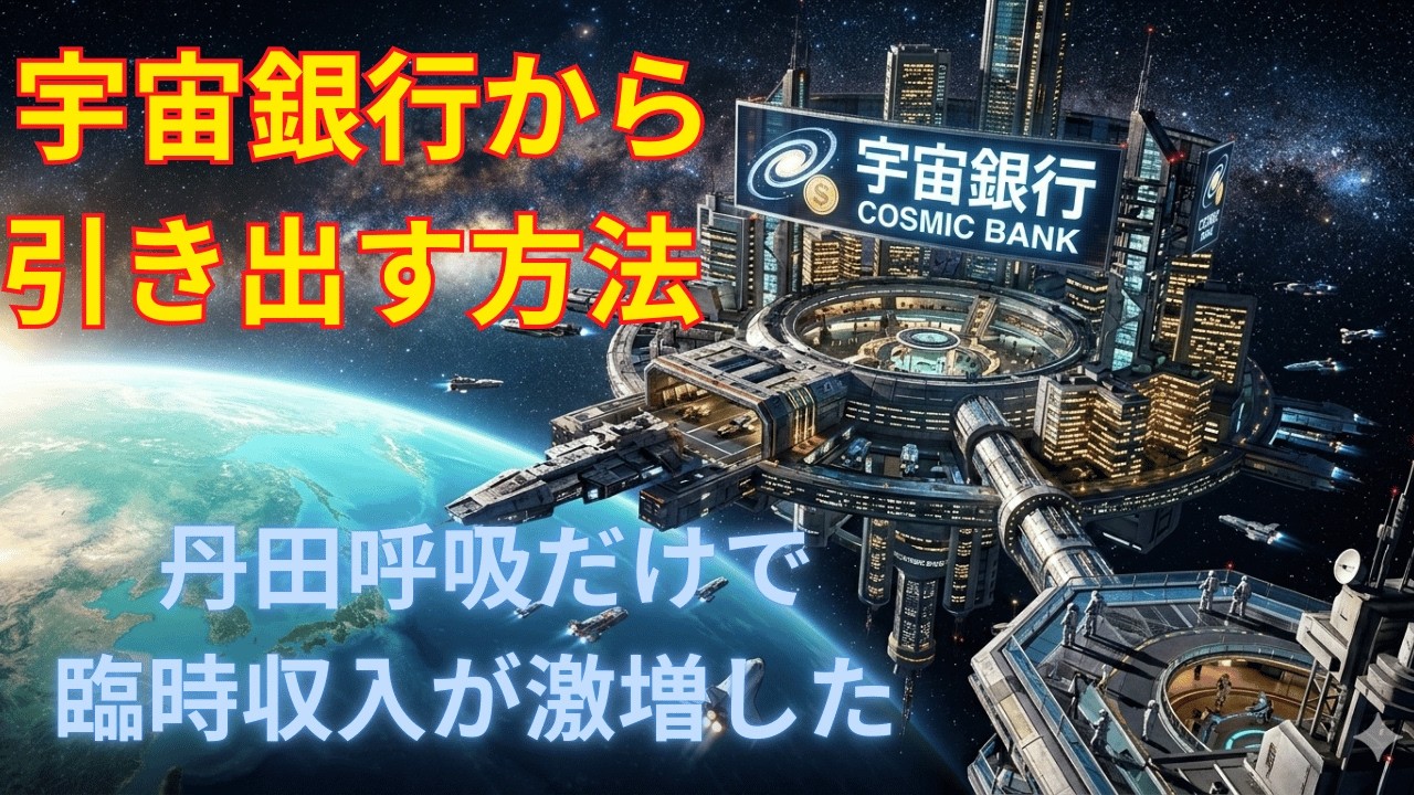 【衝撃】見ただけで金運が爆上がり！潜在意識と宇宙銀行をつなげてたった3日で人生が180°変わる秘密の