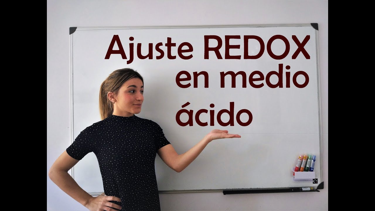 Ajuste de reacción redox en medio ÁCIDO por el método... - youtube