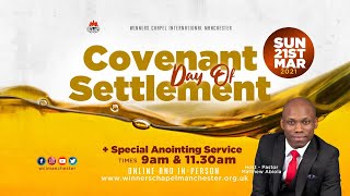 Covenant Day Of Settlement | 2nd Service | 21.03.2021 | Winners Chapel Int'l Manchester