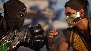 Mortal Kombat 1 - Noob Saibot Vs Scorpion All Introinteraction Dialogues