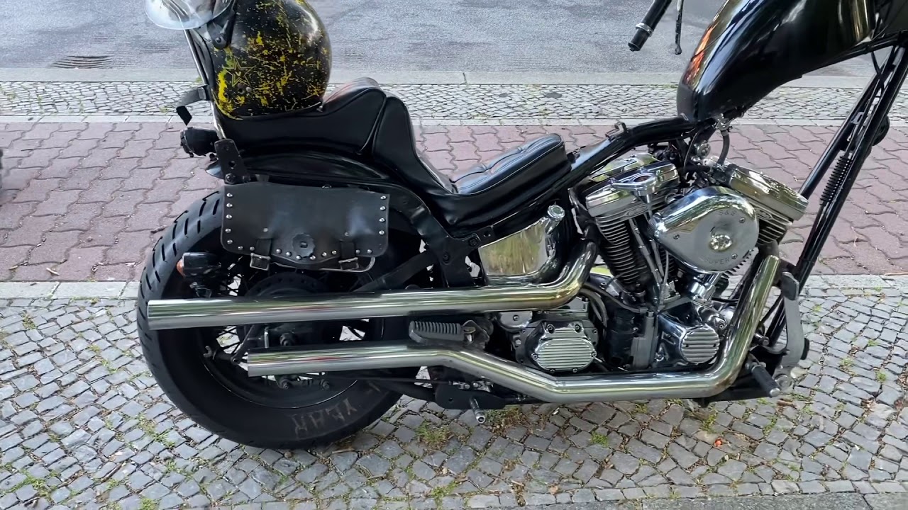 Langgabel Chopper with cool sound YouTube