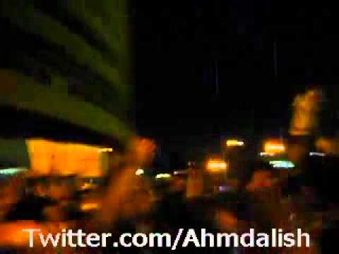 مظاهرات ماسبيرو الان وهتافات قوية جدا