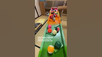 Marble Run (A long course using transparent pipes, a large wooden funnel, and pipe slope items) #7