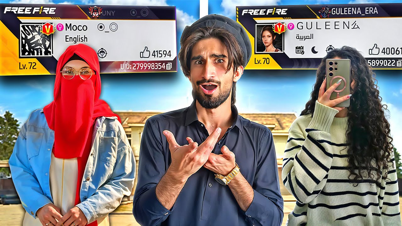 Moco Vs Guleena😱Who Is The Best Vbadge Girl Streamer? - Garena Free Fire