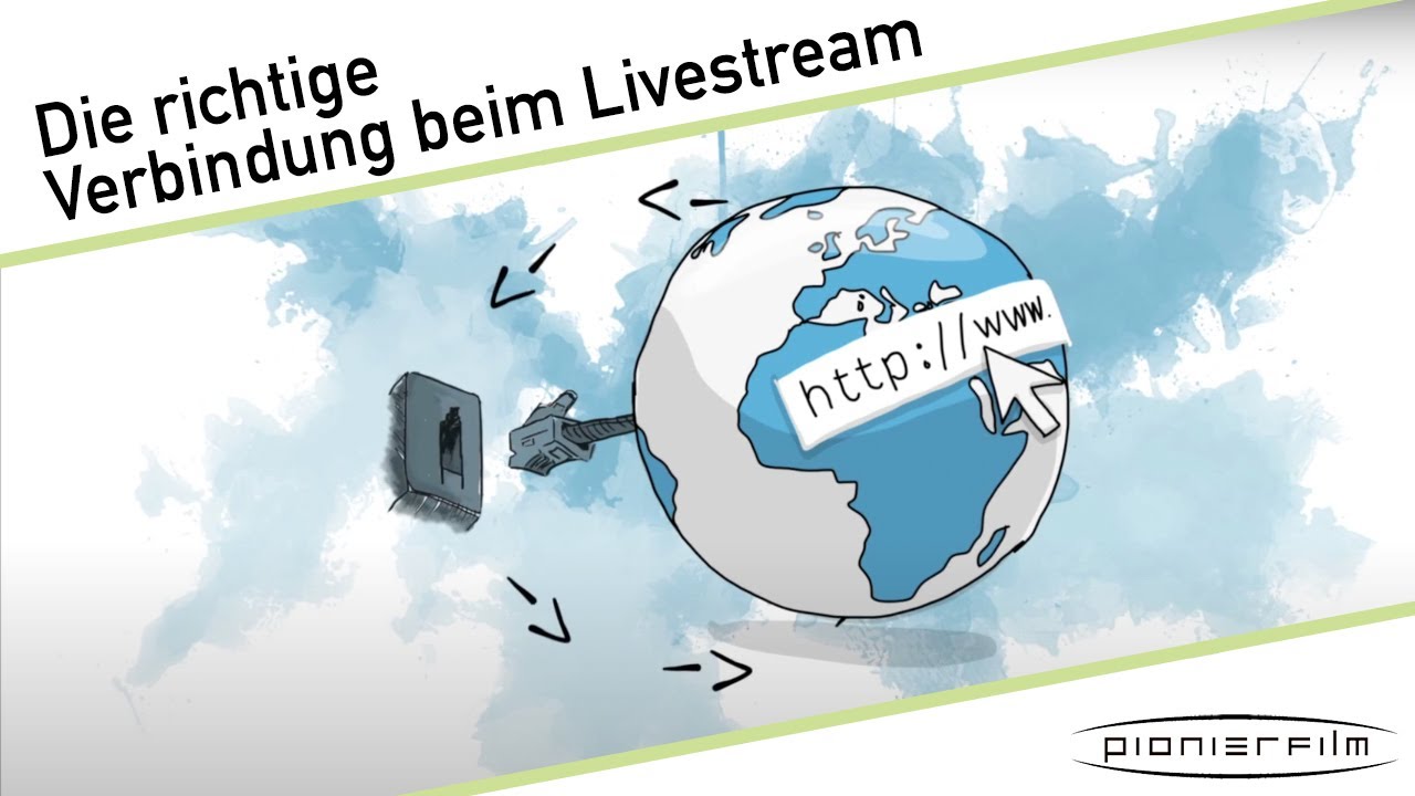 Die richtige Internetverbindung beim Livestreaming - YouTube