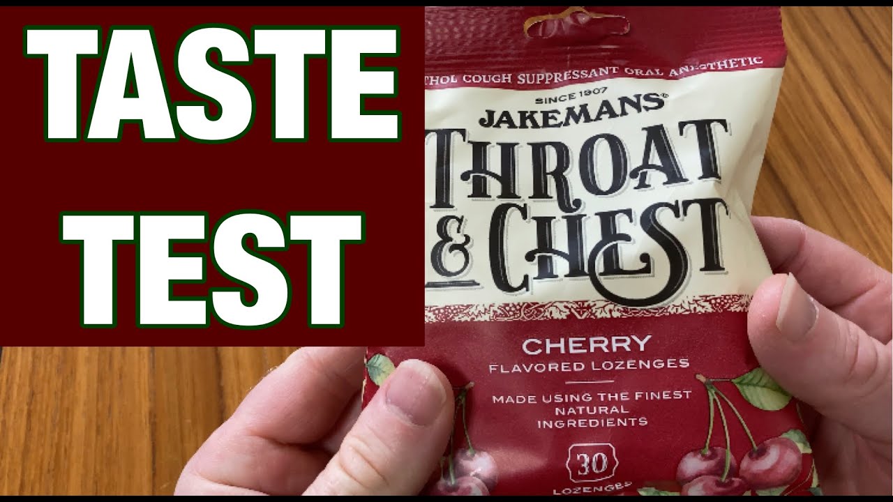Jakemans Throat & Chest Cherry Lozenges