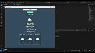 Weather Forecast Application Using Python