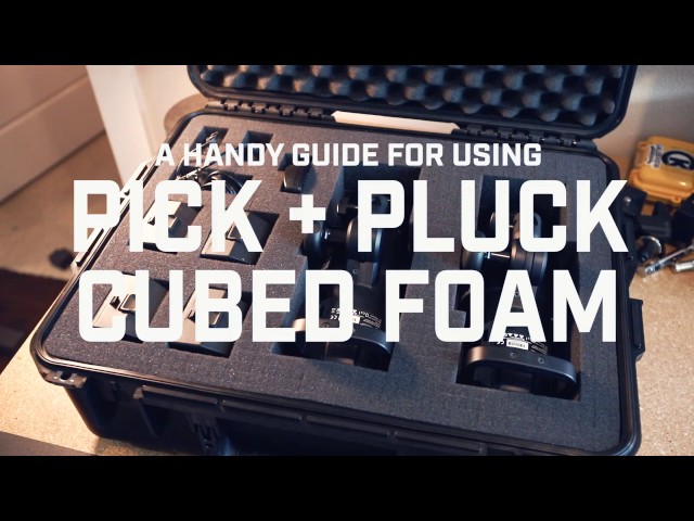 Scout Camera Box Pick/Pluck Foam