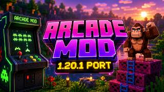 Arcade Mod for MC 1.20.1 - Arcade Mod Reloaded Showcase
