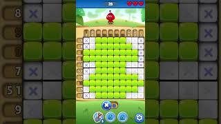 Nono Crossing Picture Nonogram Level 28 #gameplay #puzzle