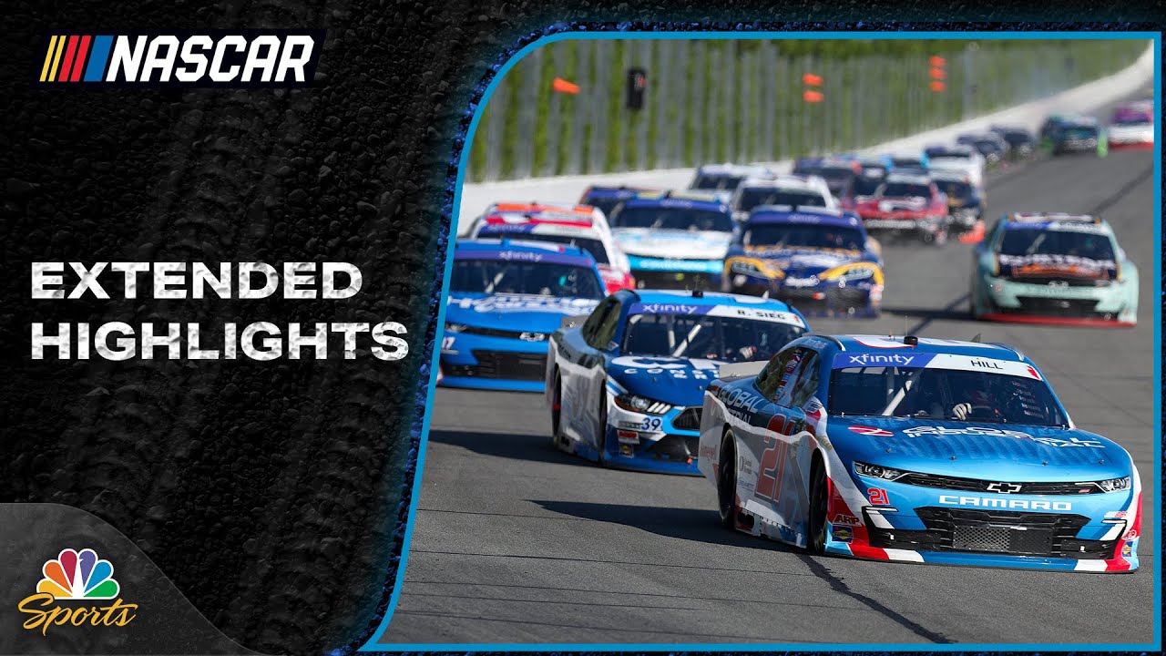 NASCAR Xfinity EXTENDED HIGHLIGHTS: Explore The Pocono Mountains 225 | 7/22/23 | Motorsports on NBC