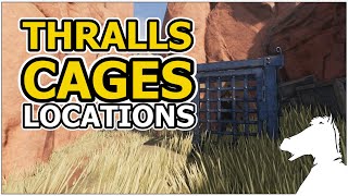 Thralls cages & Jailors | Map locations | CONAN EXILES