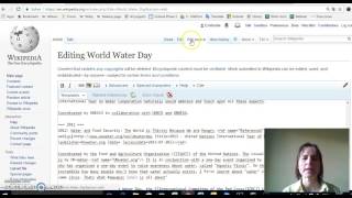 First steps in Wikipedia editing: talk pages, editing, watchlist, preferences, history page