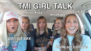 answering your burning TMI GIRL TALK questions! (period s*x, hook-up culture, f$ck boys)