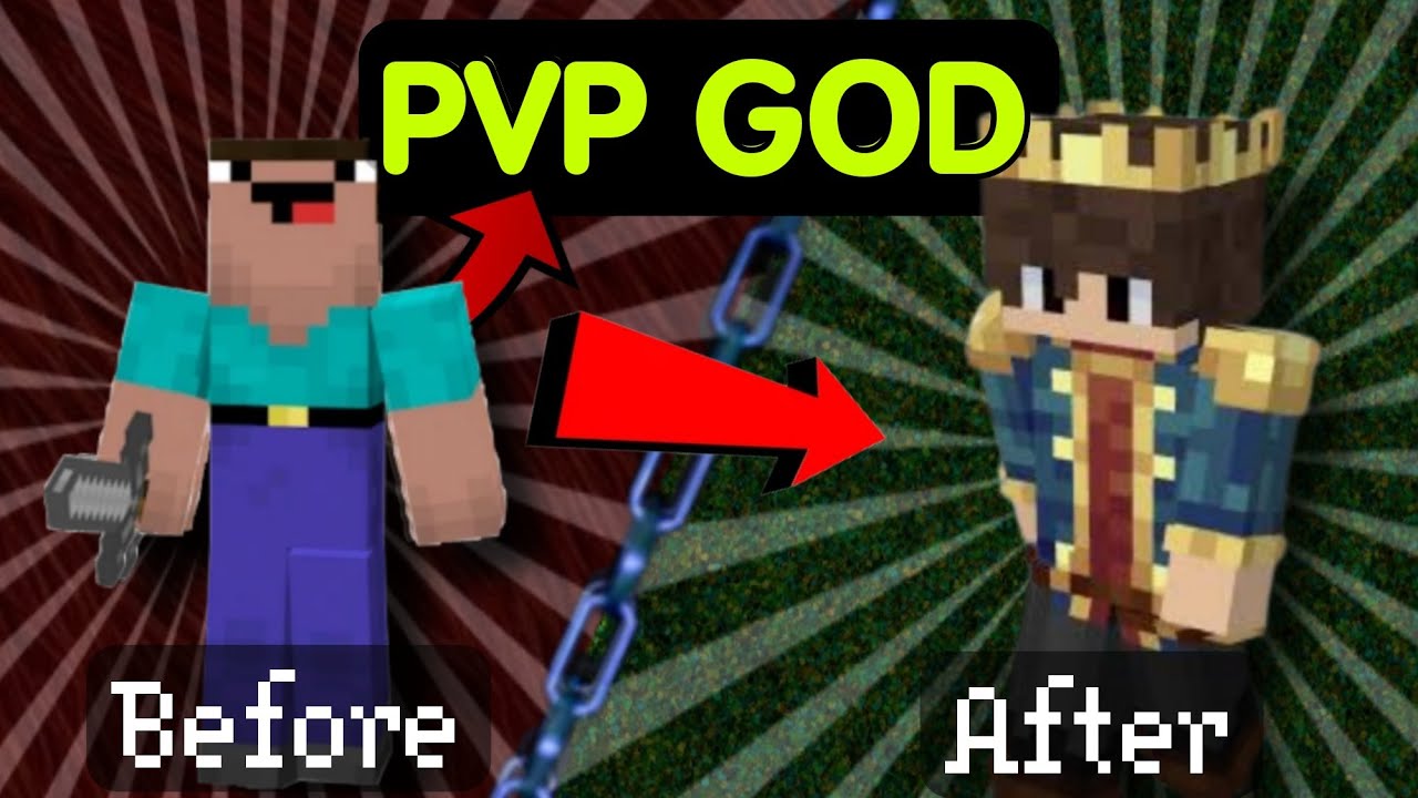 How to become PVP GOD in MINECRAFT PE - YouTube
