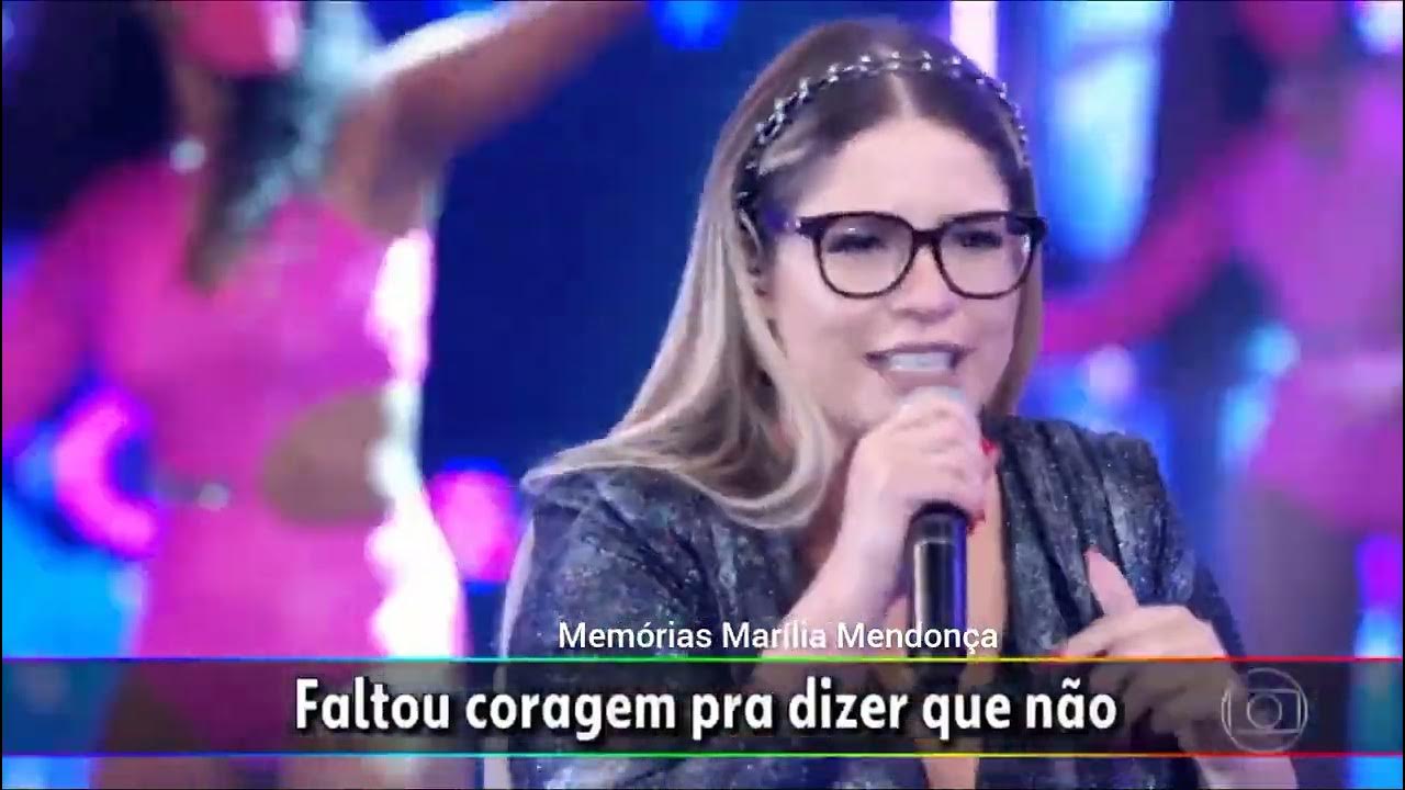 Marília Mendonça Cantando; Bebi Liguei E Supera ( Domingão Do Faustão). Marília Mendonça Cantando; Bebi Liguei E Supera ( Domingão Do Faustão).