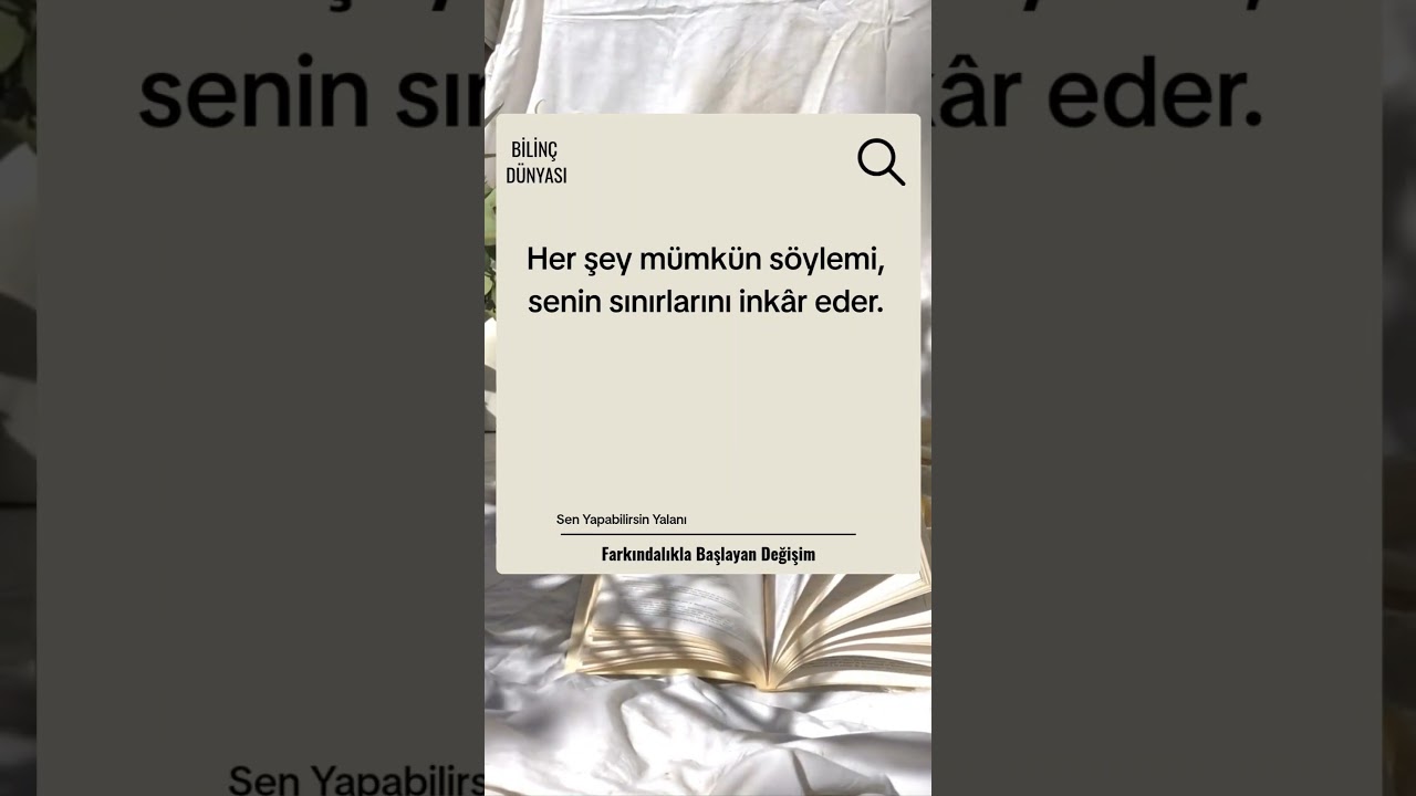 Sen Yapabilirsin Yalanı 