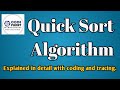 QuickSort Algorithm-1 | Explanation &amp; Code of QuickSort | Explained in Hindi | CodePlanet | By CSD