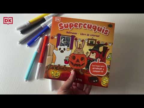 Supercuquis - Halloween: Libro de colorear