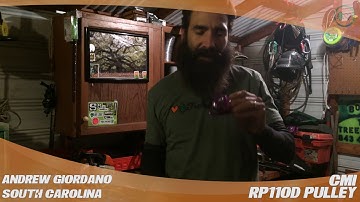 CMI RP110D Pulley: TreeStuff.com Customer Andrew Giordano