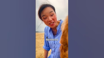 Jackie went to the sea today with Mommy.🥰 #shorts  #youtubeshorts  #viralshorts