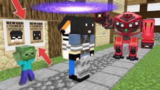 Baby Zombie and Multipurpose Robot - Minecraft Animation