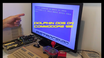 DOLPHIN DOS Commodore 64 Commodore 128 Commodore 1541 diskdrive