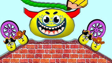 Satisfying Mobile games - 9999 Draw To Smash vs Hide Ball | Mix Gameplay u0026 Run #0081