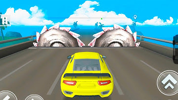 DEADLY RACE #8 - Speed Car Bumps Challenge 3d - Gameplay Android IOS