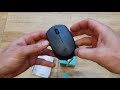 10 logitech m170 wireless mouse gray color unboxing