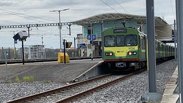 Iarnrod Eireann / Irish Rail Class 8100 DMU 8134/8108/8117 & Class 8600 DMU  8603 | Clongriffin stn