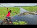 Best Bamboo Crossbow Fishing From Boat ❤️ Incredible Fishing Moment ❤️ Best Boat Fishing Moment.