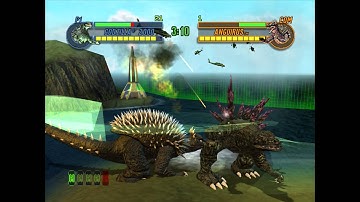 Godzilla: Save The Earth - Godzilla 2000 VS. Anguirus (HARD)