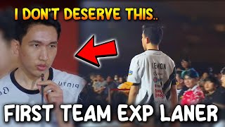 RRQ LEMON's SPEECH AFTER WINNING THE FIRST TEAM EXP LANER...😮