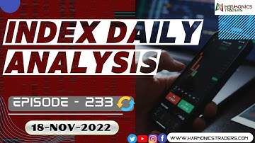 Index Analysis for Nov 18 | Harmonics Traders | by SEBI RGD RA