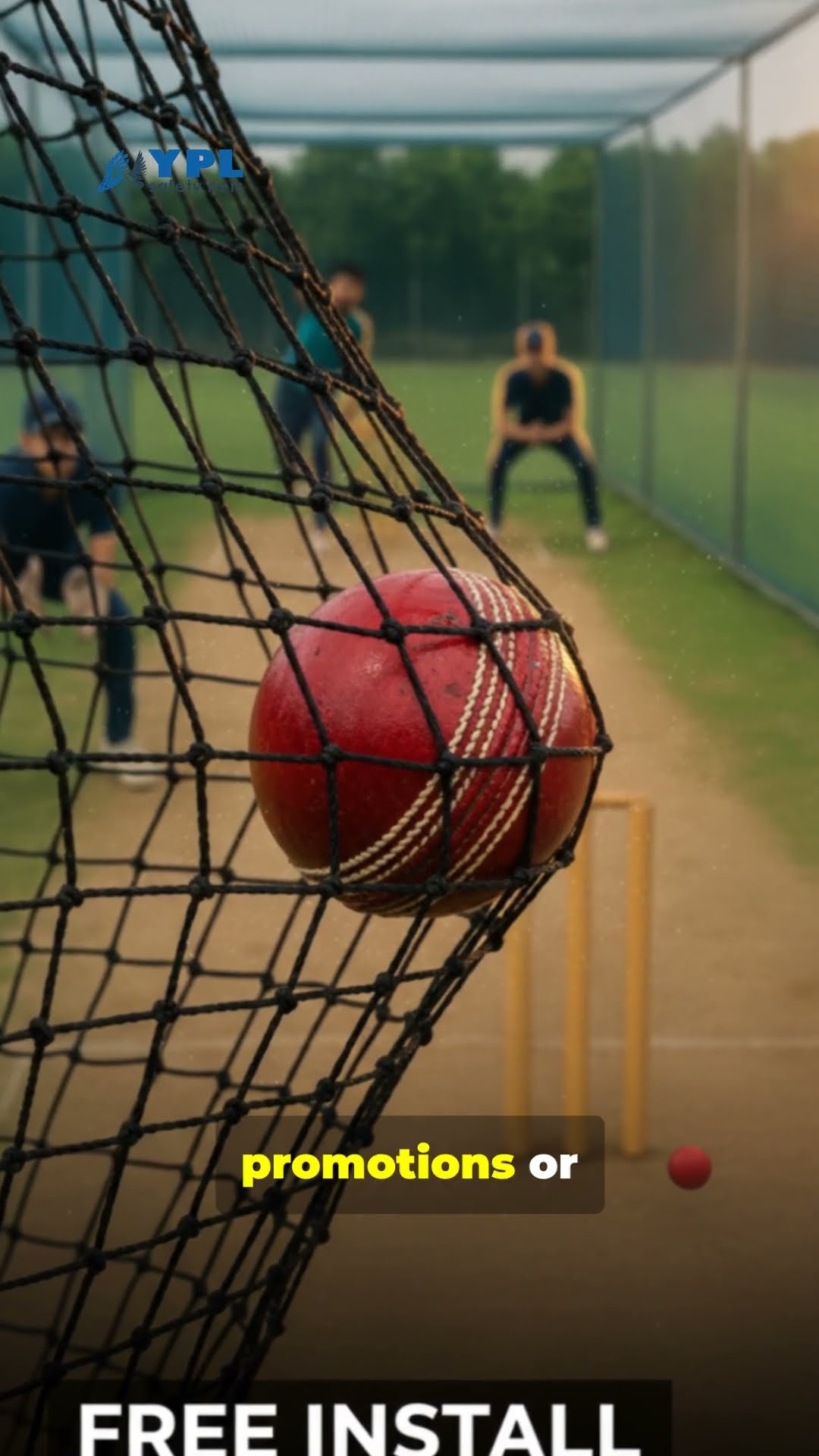 Turf Practice Nets Installation | Premium Sports Nets by YPL Safety Nets — YPL Safety Nets video thumbnail