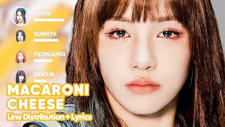 YOUNG POSSE - MACARONI CHEESE (Line Distribution + Lyrics Karaoke) PATREON REQUESTED Resimi